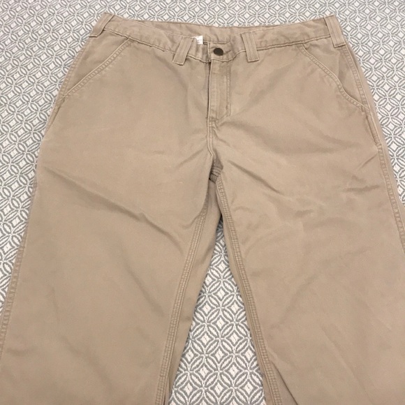 carhartt rugged work khaki